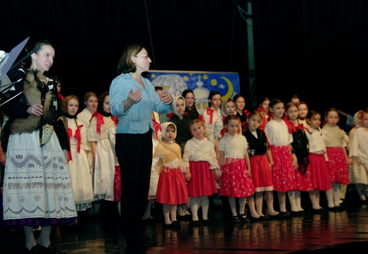 Vánoční koncert souboru Kytice v Selesianském divadle 2010